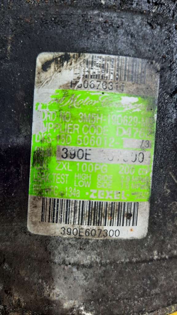 фото №4, Компрессор кондиционера p30676311 volvo s40 ii 2.4b