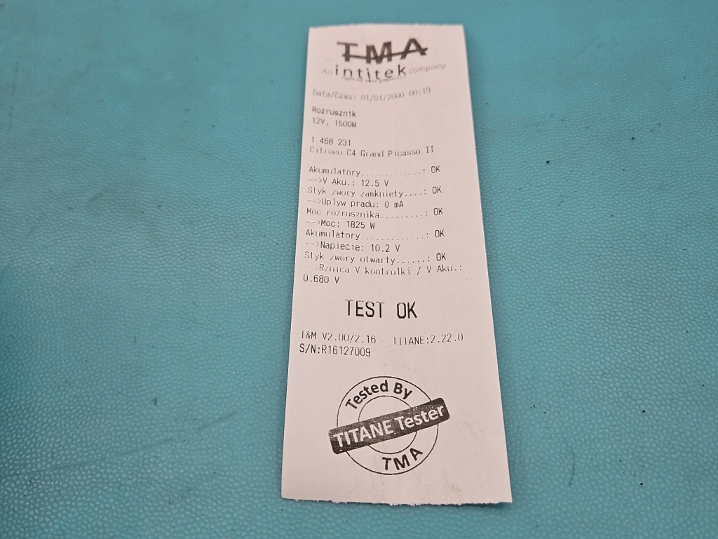 Test стартер citroen c4 grand picasso 2 13-22 2.0 hdi d8r28 9654561480 Недорого