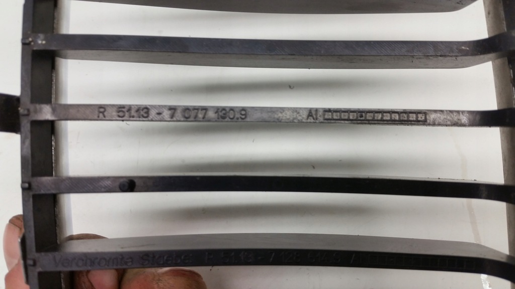 фото №7, Решётка радиатора решётка впуск воздуха правая bmw 1 e81 e87 51137128614 europa ładna