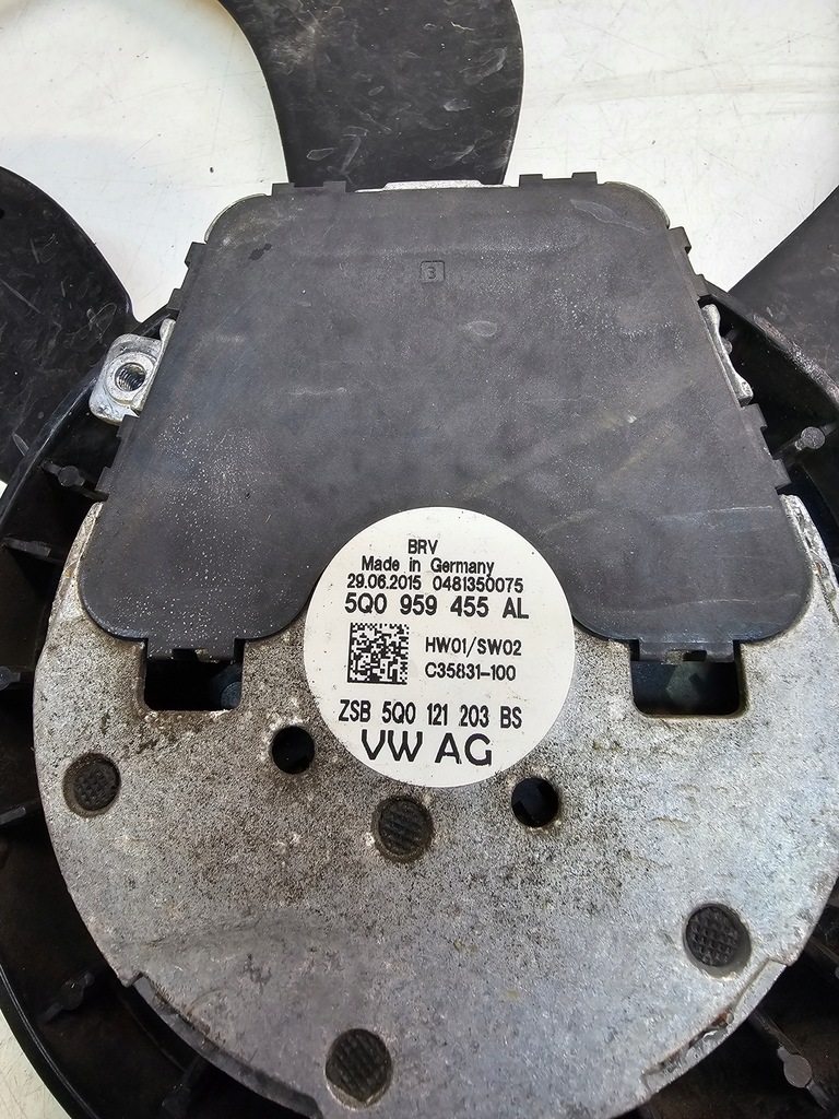 фото №8, Модуль вентилятор радиатора audi a3 8v vw 5q0121203bs
