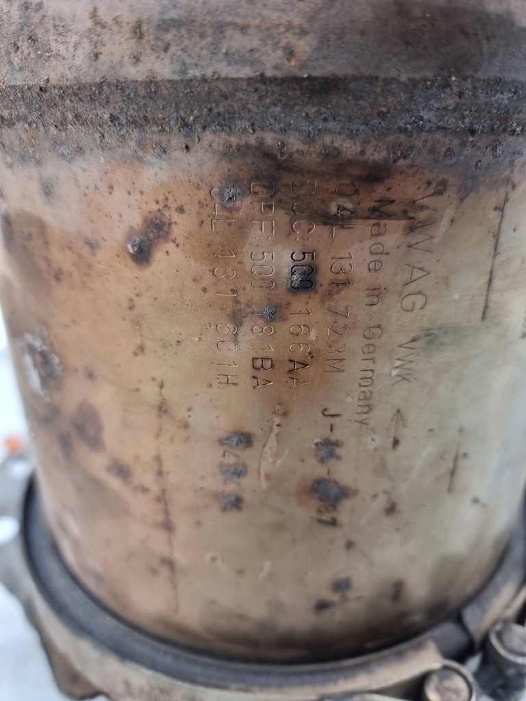 фото №7, Skoda octavia mk3 5e 2015 фільтр часток твердих каталізатор / fap / dpf