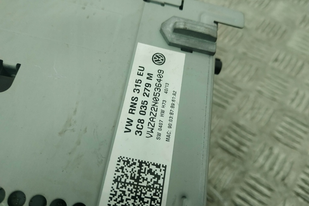 фото №14, Радіо з навігація vw cc 358 3c8035279m 2.0l дизель 103kw 2013