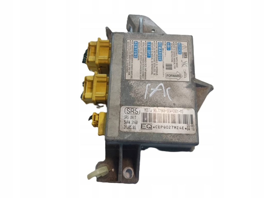 фото №1, Модуль подушка безпеки honda cr-v ii