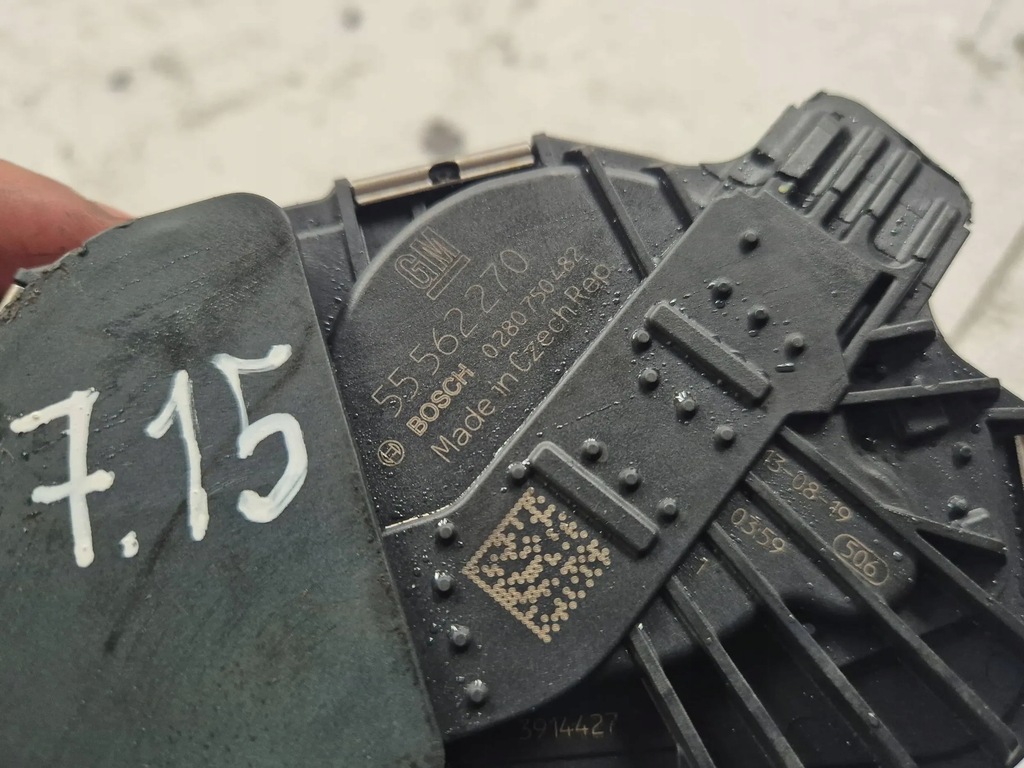 фото №5, Дросельна заслінка 55562270 opel adam corsa e 1.4b