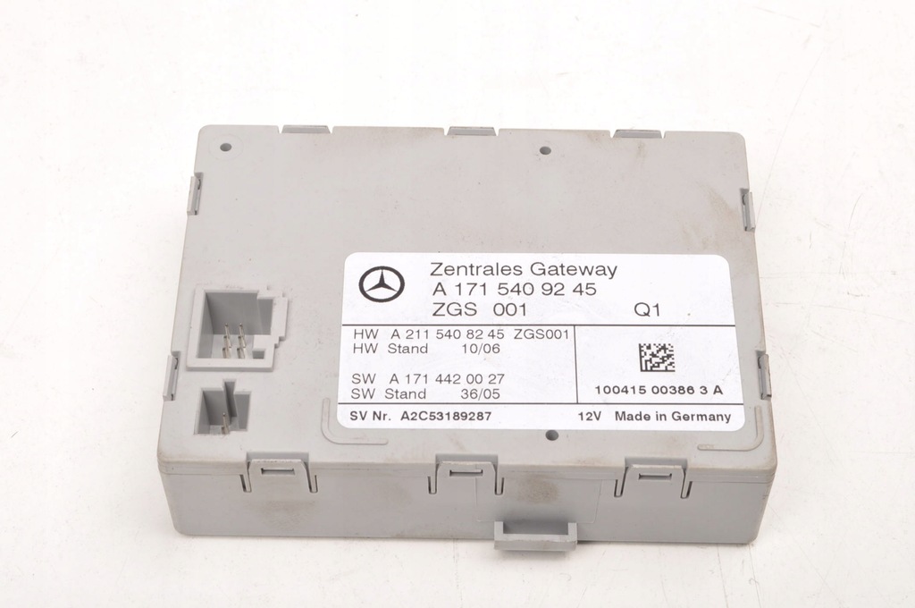 фото №1, Mercedes slk r171 w171 lift бортовой компьютер модуль шлюз a1715409245