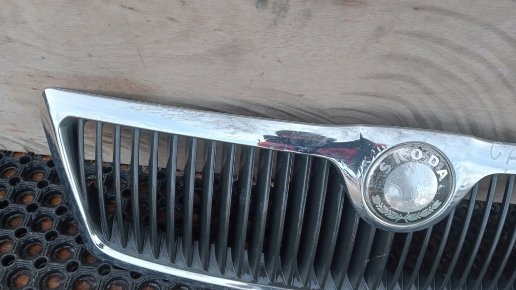 фото №3, Skoda octavia ii решітка радіатора решітка радіатора хром