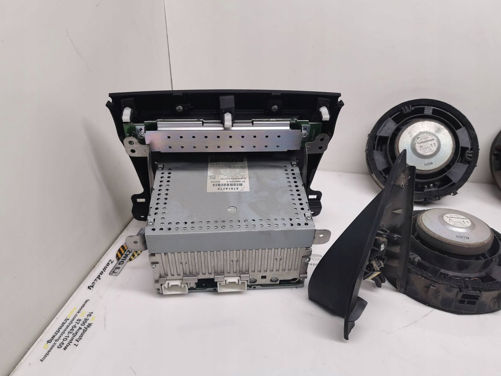 фото №9, Динамики+ радио комплект mitsubishi outlander 2008 8720a012 8701a270 all/w/d