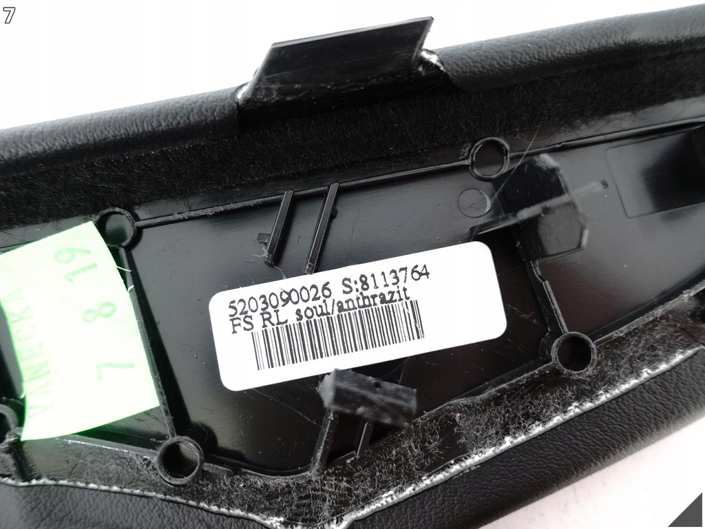 фото №8, Audi a5 s5 8w6 a4 s4 8w0 b9 15- правое обшивка консоли центральной кожа uk