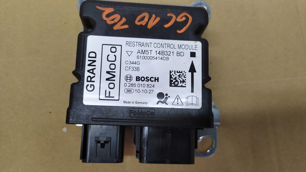 фото №1, Focus c-max mk2 grand модуль датчик подушек подушка безопасности am5t-14b321-bd