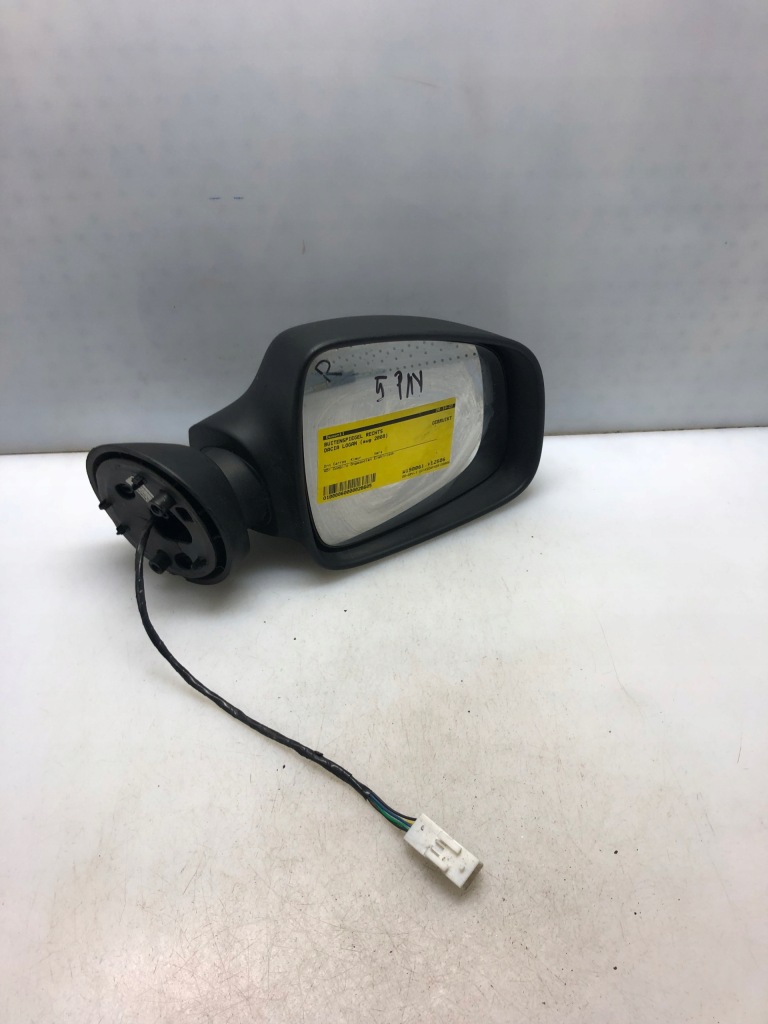 фото №1, Зеркало зеркало электрический правое 024363 dacia logan 5pin