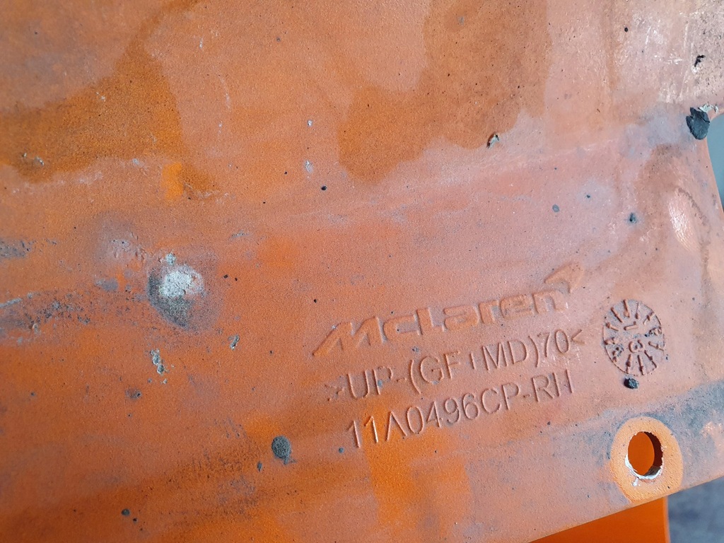 фото №7, Mclaren 650s крыло левый крыло правый защита 11a7046cp 11a7045cp