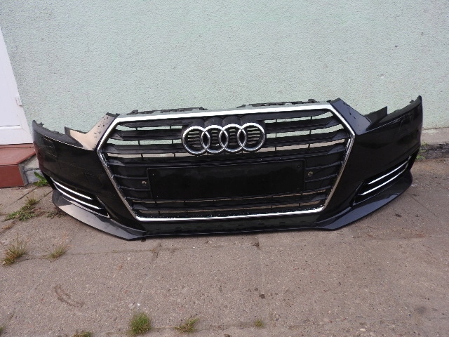 фото №1, Audi a4 b9 8w0807437 бампер перед решётка радиатора оригинал