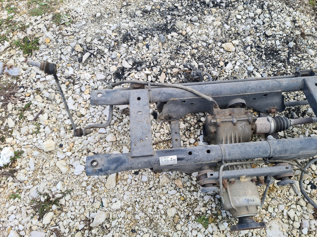 фото №5, Балка задняя dacia duster 1 дифференциал приводной вал левый петля