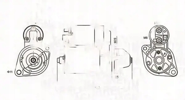 Купити Стартер 063721412010 magneti marelli bmw 1 3