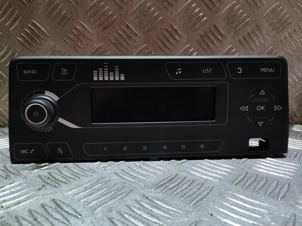 фото №1, Панель радіо радіо berlingo iv rifter combo e 20rok