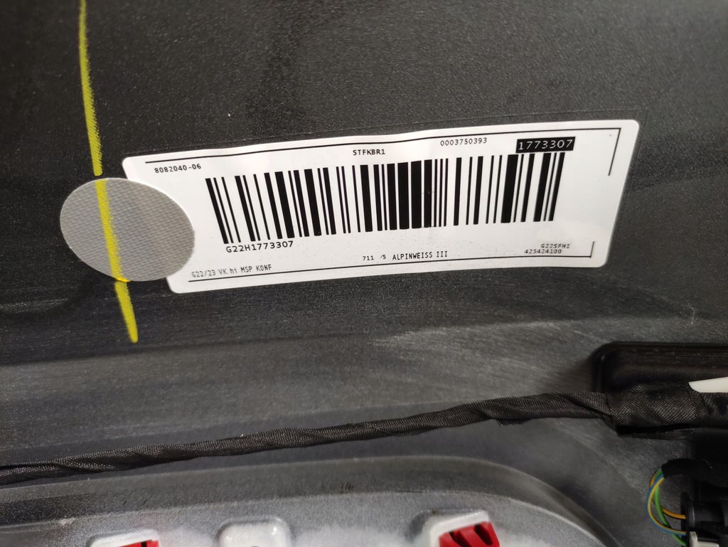 фото №9, Бампер задняя задний pdc m набор bmw 4 g22 g23 a300