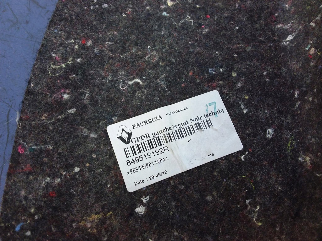 фото №5, Renault grand scenic iii обшивка багажника левый