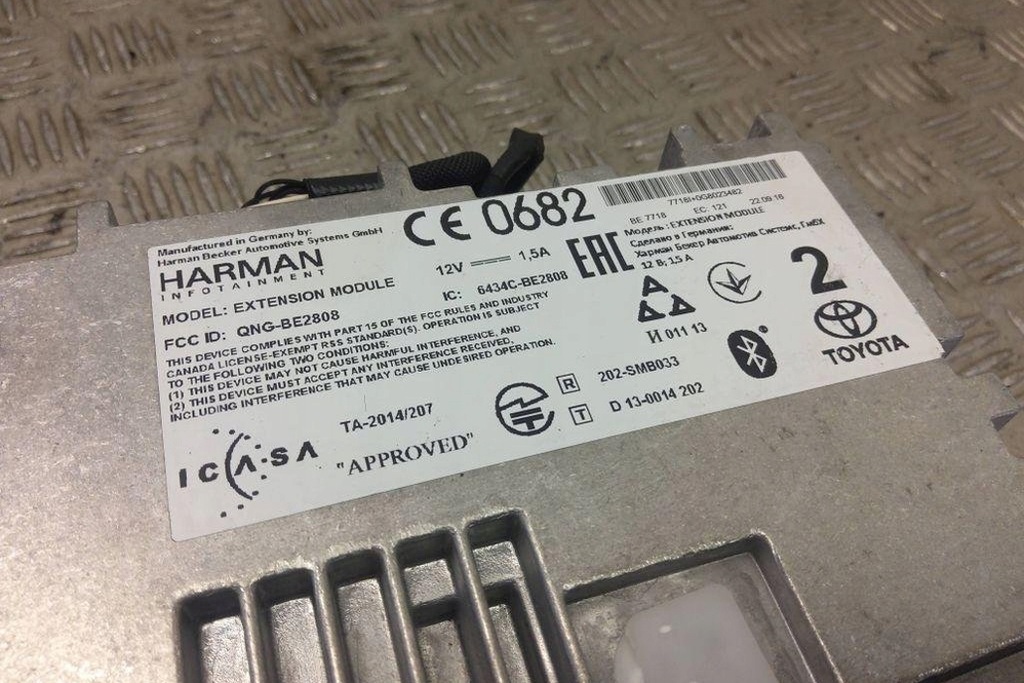 фото №7, Радіо з навігація toyota auris _e18_ 8614002400 1.8l 2016