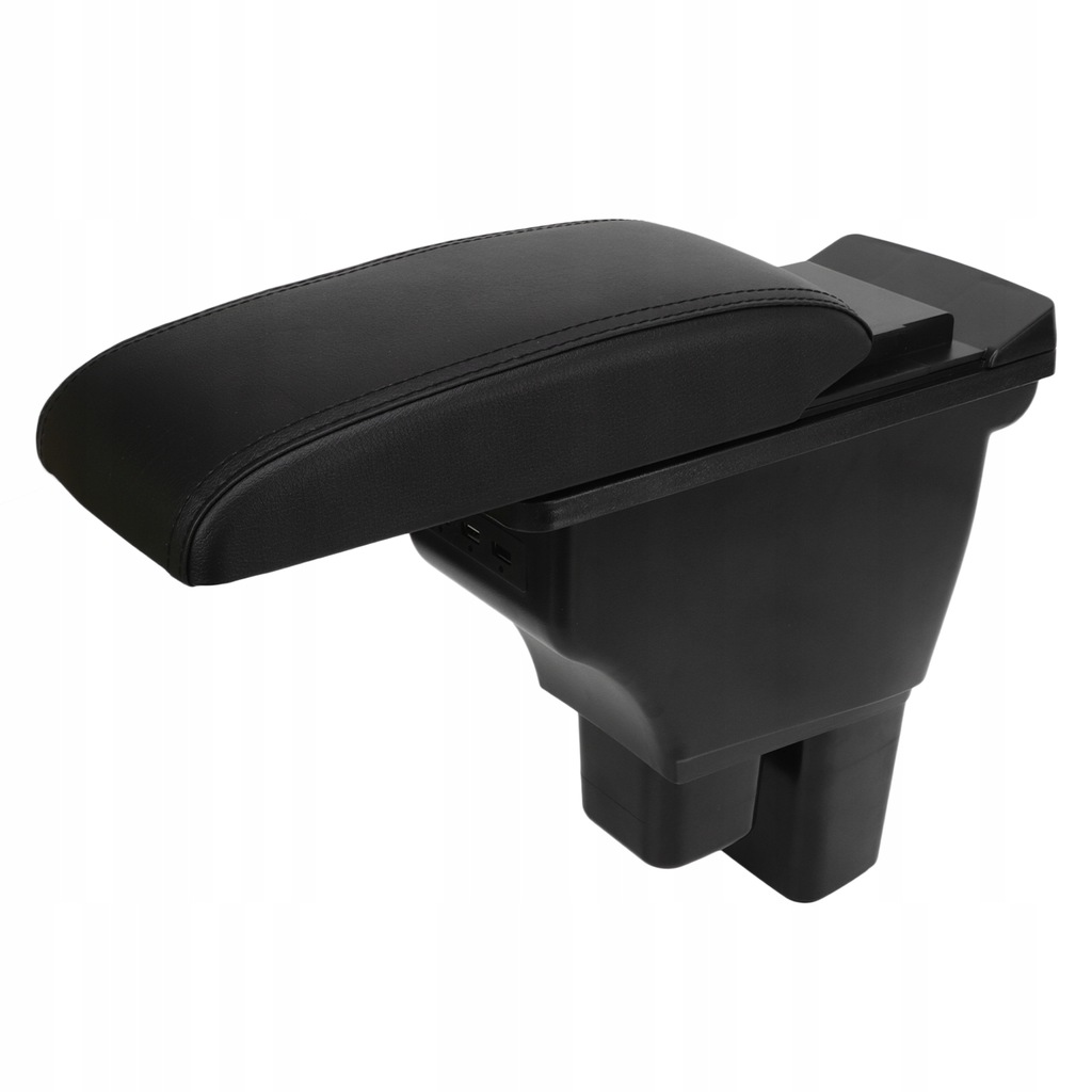 фото №7, Підлокітник автомобільний ze бардачок 3 порти usb dwuwarstwowy контейнер