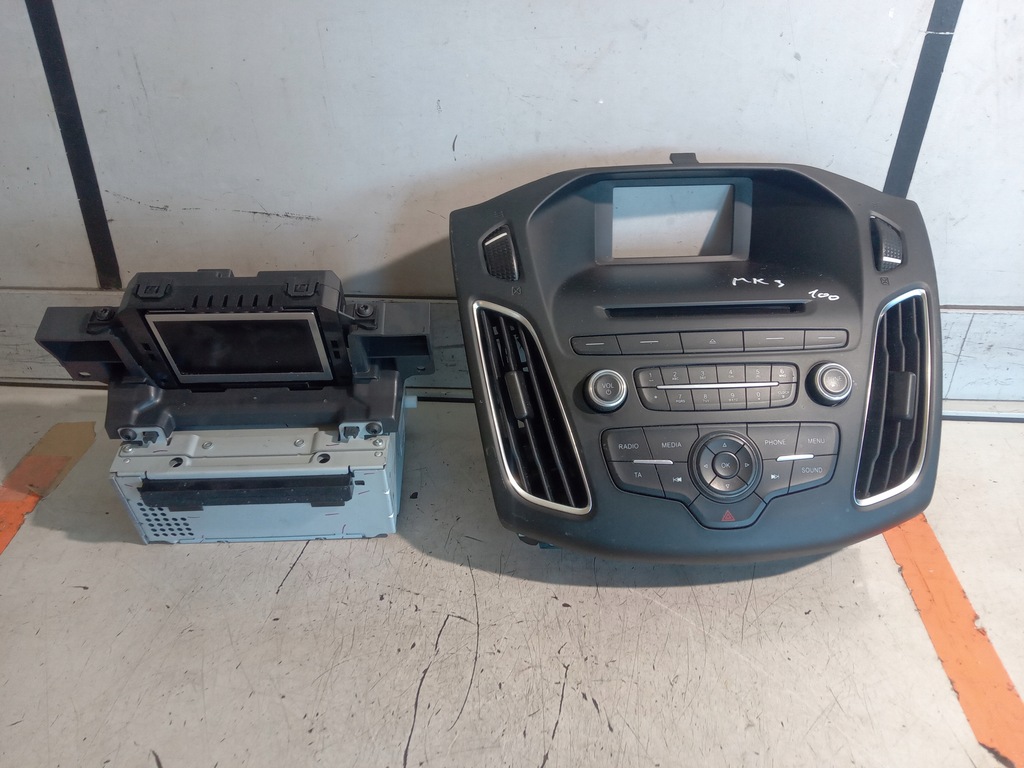 фото №1, Ford focus mk3 lift радио панель дисплей