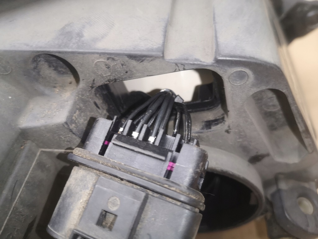 фото №10, Лампа левая перед передняя vw eos 05-10 uk