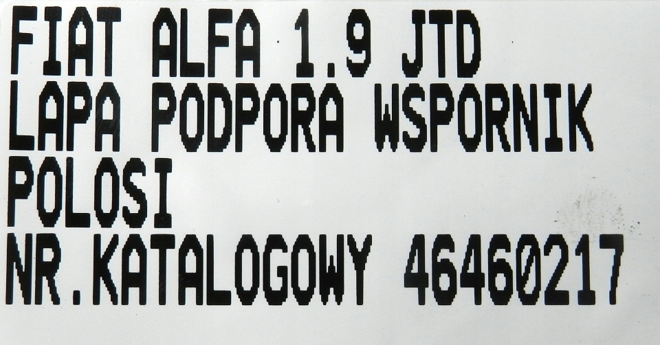 фото №6, Кронштейн опора полуось alfa fiat 1.9 jtd 46460217