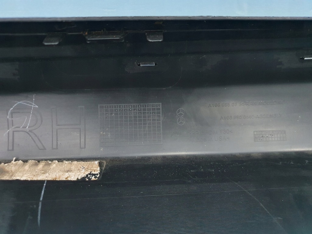 фото №9, Пороги накладки mercedes ml w166 правий лівий