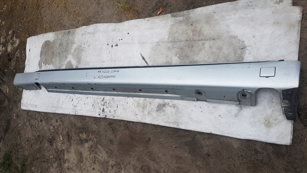 фото №1, Mercedes w220 long накладка поріг l a2206900340