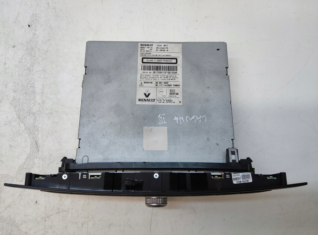 фото №4, Renault laguna iii радио cd заводской 281150017r