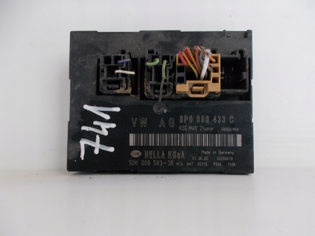 фото №1, Vw audi модуль 8p0959433c