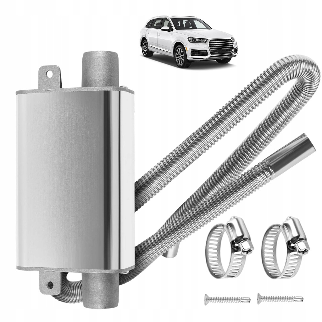 фото №14, 60cm труба вихлопна вихлопних газів обігріву стояночного гасник ø24mm