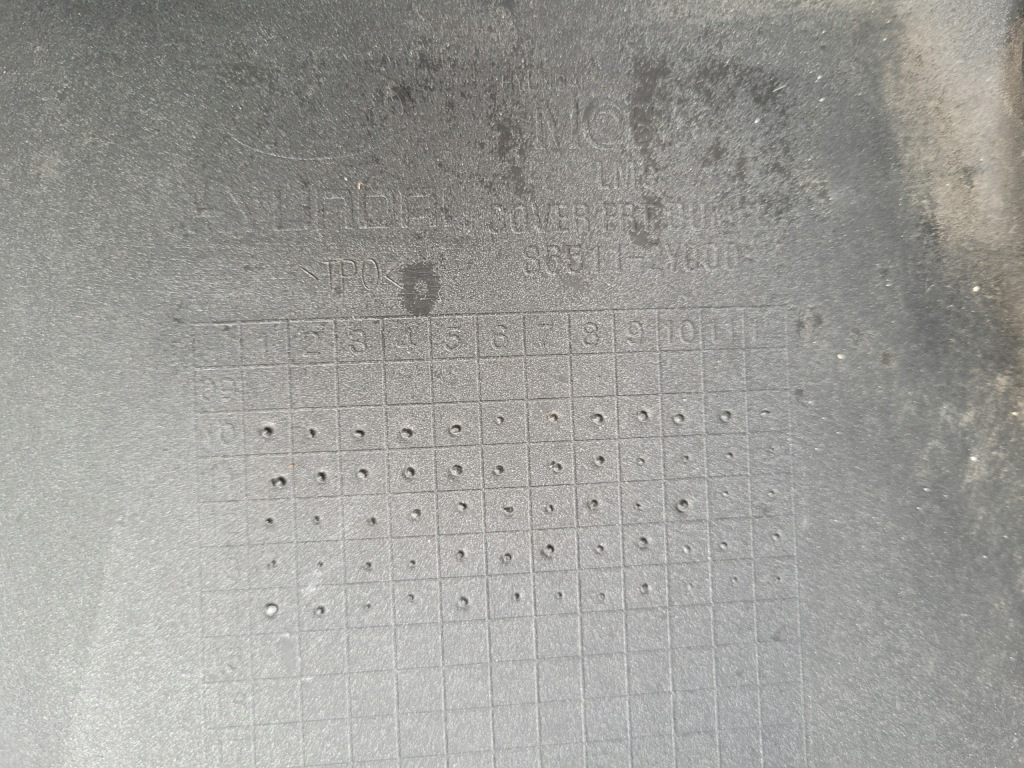 Hyundai ix35 2009-2015 09-15 бампер передній перед 86511-2y000 Оригінал