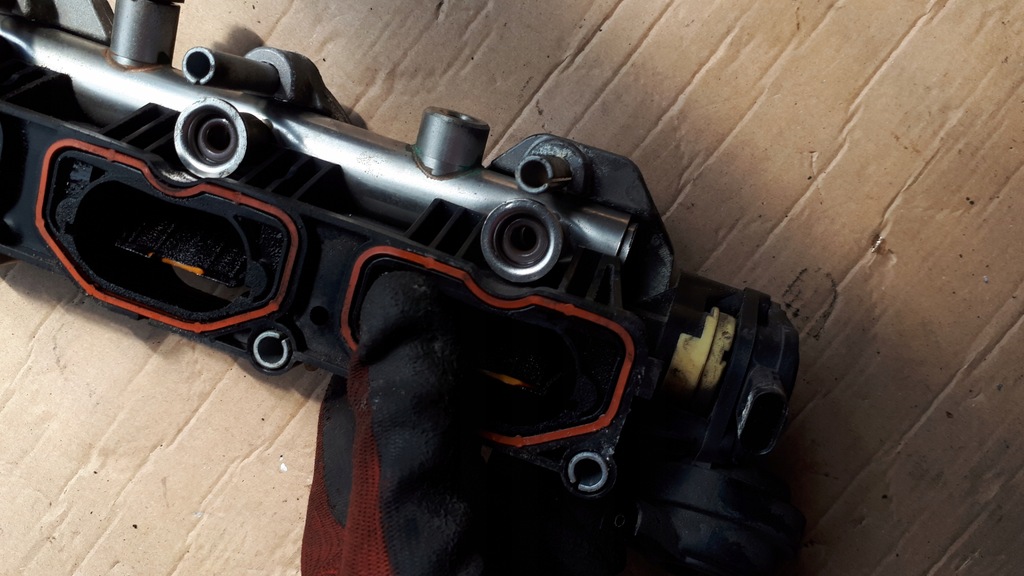 фото №8, S4 b8 lift коллектор всасывающий левый 3.0 tfsi s5 sq5 a6