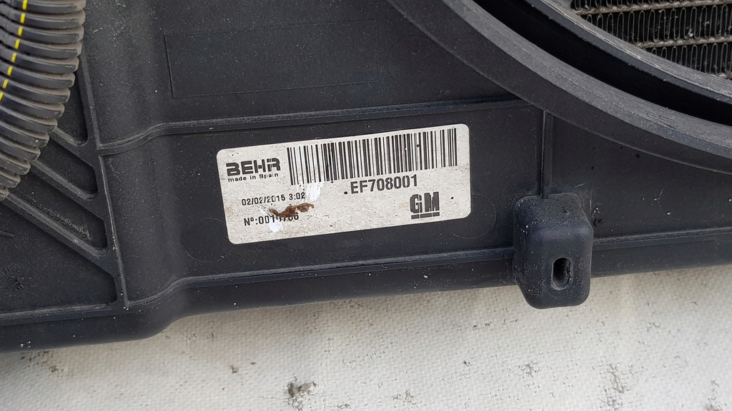 фото №10, Комплект радіатор opel meriva b 1.6 cdti