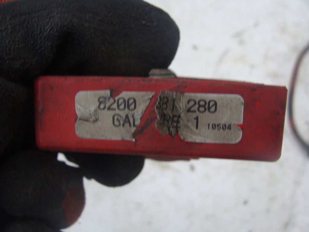 фото №2, Клемма плюсовая renault scenic ii megane ii