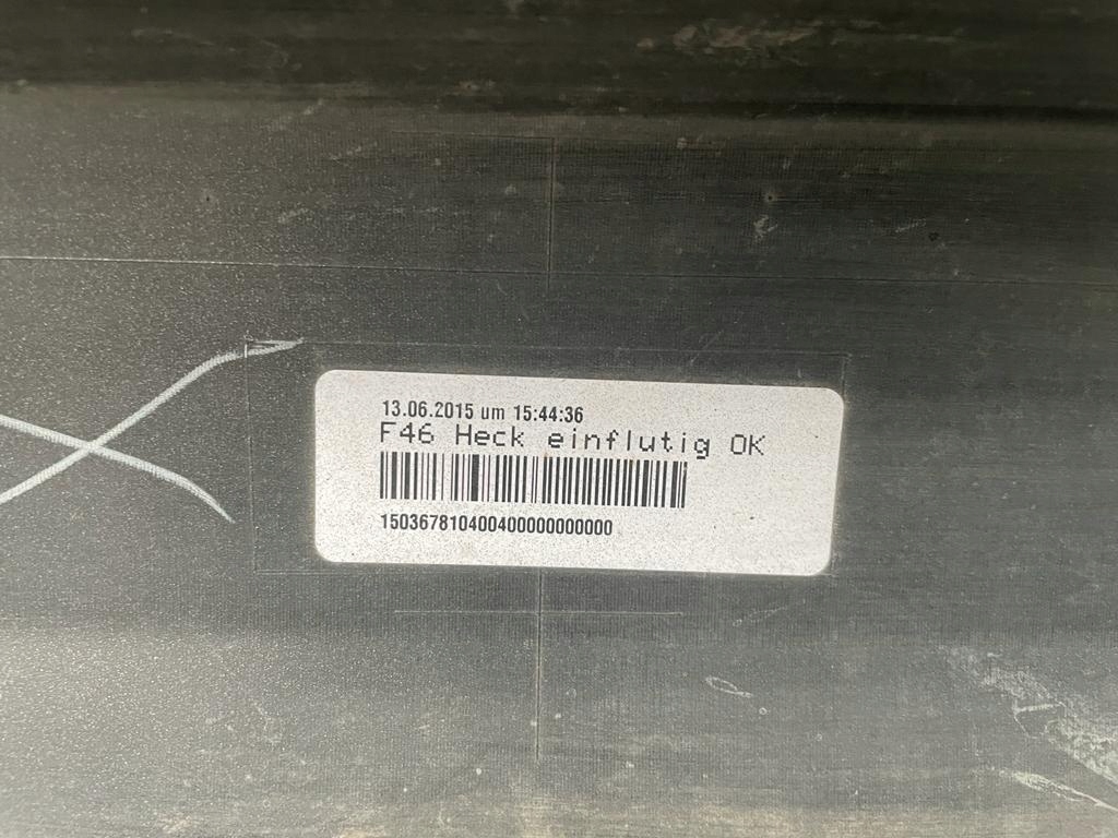 фото №7, Бампер задняя задний bmw 2 f46 gran tourer pdc