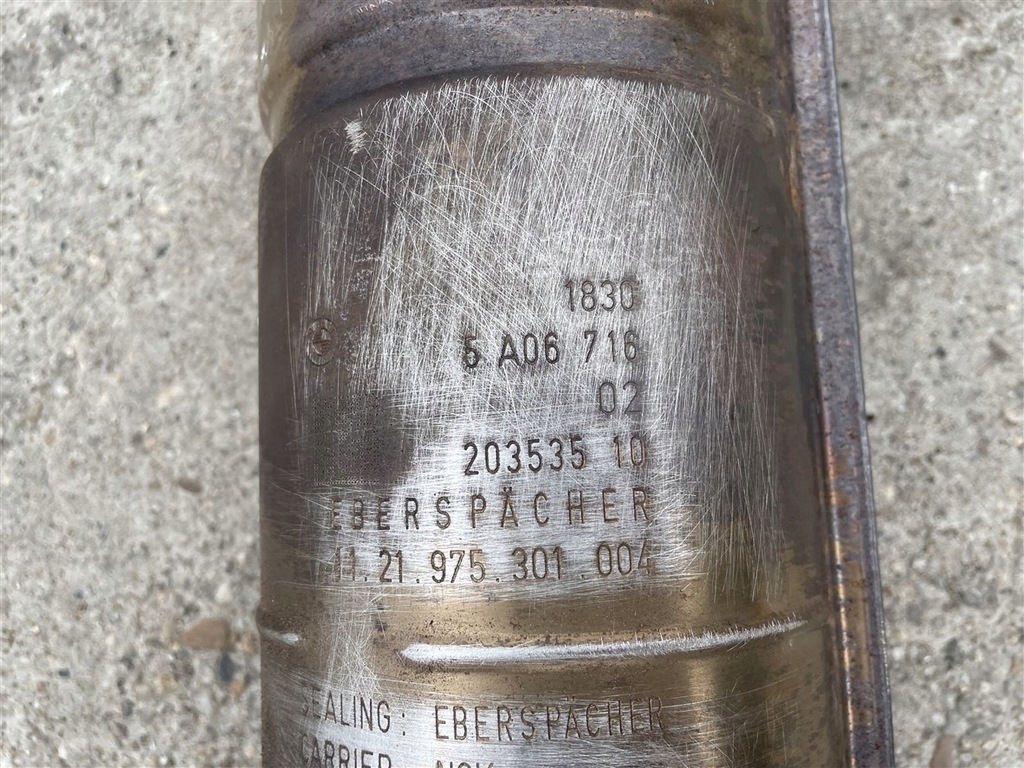 фото №10, Каталізатор dpf fap 1.5 бензин 5a06716 bmw x1 u11 24r