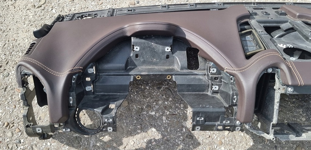 фото №9, Porsche cayenne 7p приборная панель приборная панель консоль кожа