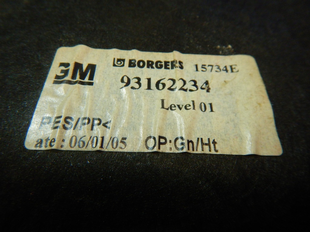 фото №5, Opel tigra b ii twin top 04- бардачок багажника 93162234