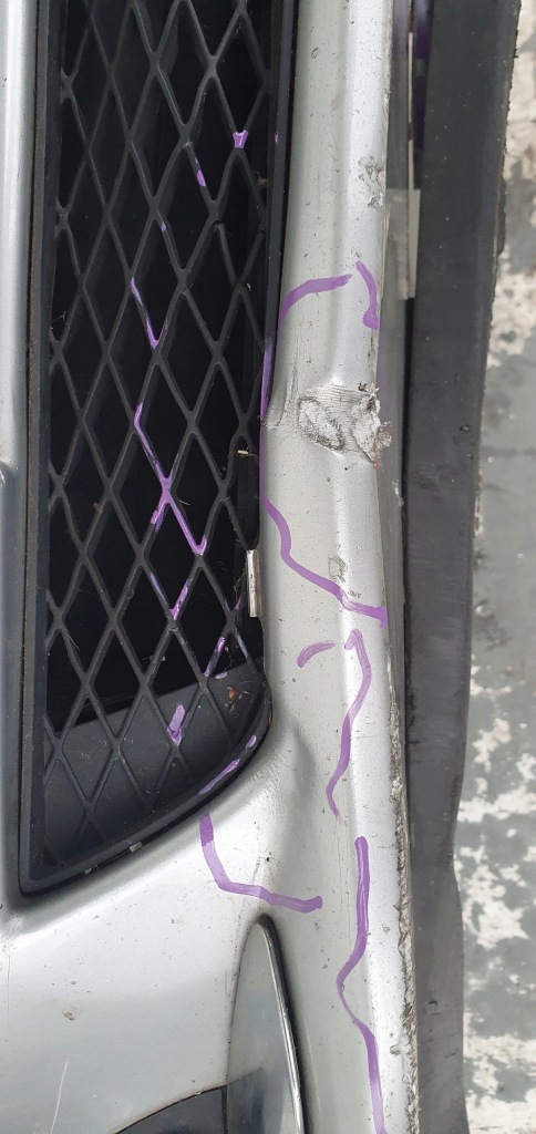 Opel insignia a 1 lift бампер перед передний Оригинал