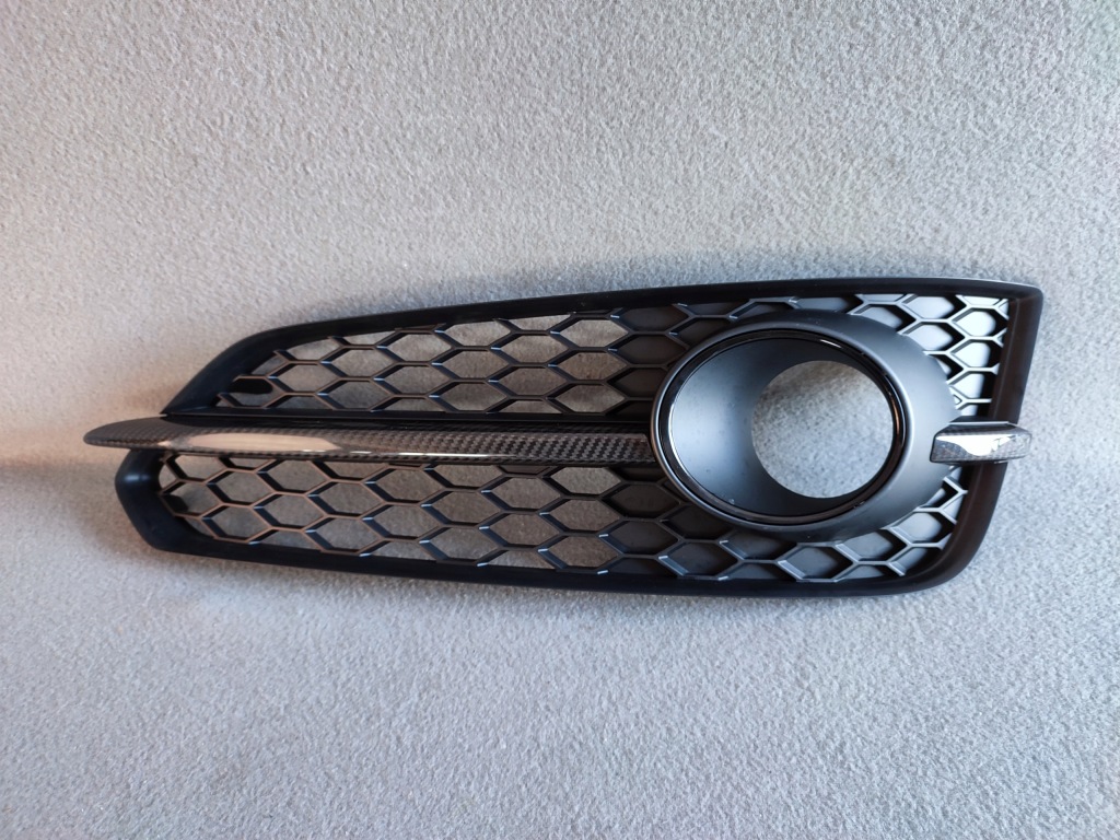 фото №1, Audi s8 d4 4h0 a8 sport решітка ліва рамка карбон 4h0807679ab