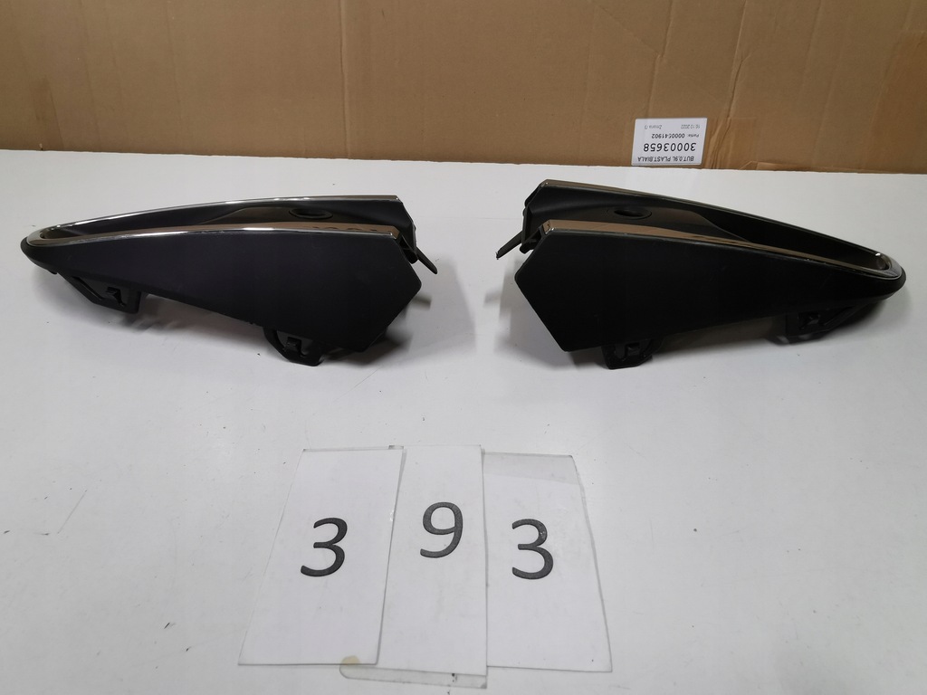 фото №7, Решітка бампера renault zoe lift права i ліва 393.