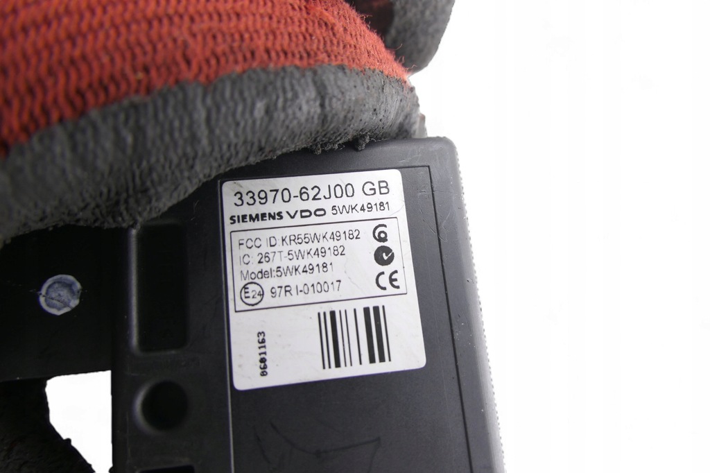 фото №11, Замок зажигания ключ suzuki swift iv sx4 fiat sedici 33970-62j00gb 5wk49181