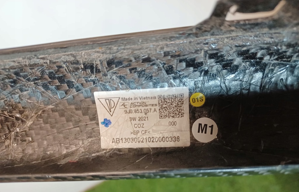 фото №5, Молдинг карбон porsche taycan 9j0