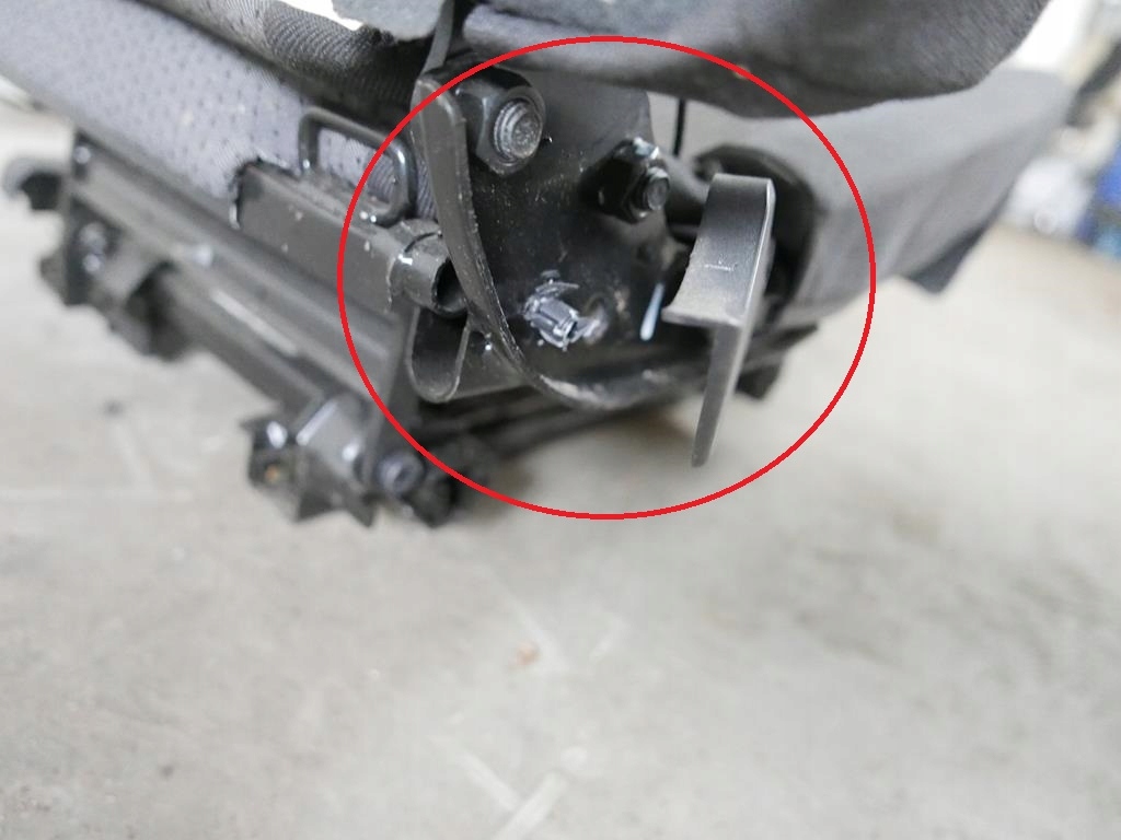 фото №9, Заднее сиденье сиденье левый задний задняя opel meriva a i 03-05