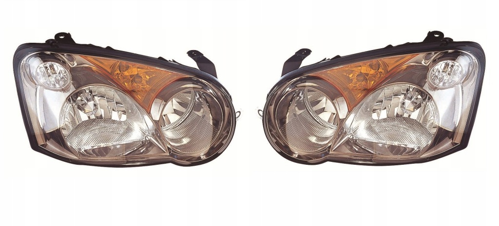 фото №2, Фары subaru impreza 2003-2005 комплект l+r