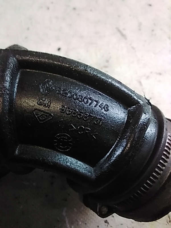 фото №3, B41 vivaro 2.0 dci труба інтеркулер 93856622