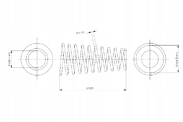 фото №2, Пружина подвеска перед l/p renault twingo ii 1.2 #petrolhead pro+ kit1
