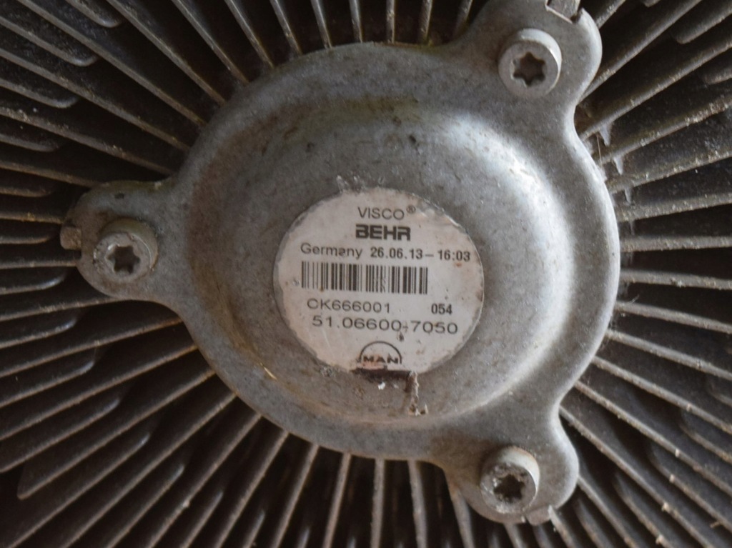 фото №7, Зчеплення в'язкісна man tgx tgs віскозна муфта