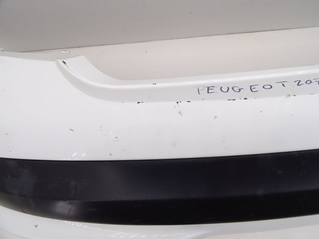 фото №8, Peugeot 207 09-12 lift hb 3d бампер задняя задний